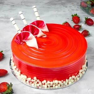 Punjab Bakers-Strawberry jelly cake